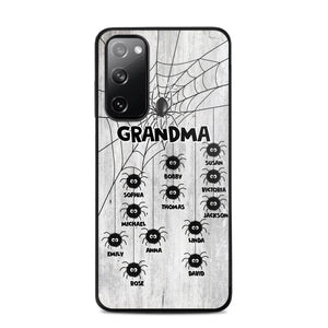 Personalized Grandma Mom Nana Spider Kid Name Phonecase 3D Printed QTVQ2009