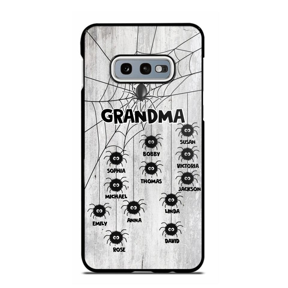 Personalized Grandma Mom Nana Spider Kid Name Phonecase 3D Printed QTVQ2009