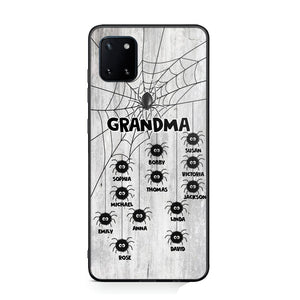 Personalized Grandma Mom Nana Spider Kid Name Phonecase 3D Printed QTVQ2009