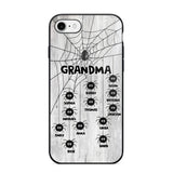 Personalized Grandma Mom Nana Spider Kid Name Phonecase 3D Printed QTVQ2009