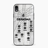 Personalized Grandma Mom Nana Spider Kid Name Phonecase 3D Printed QTVQ2009