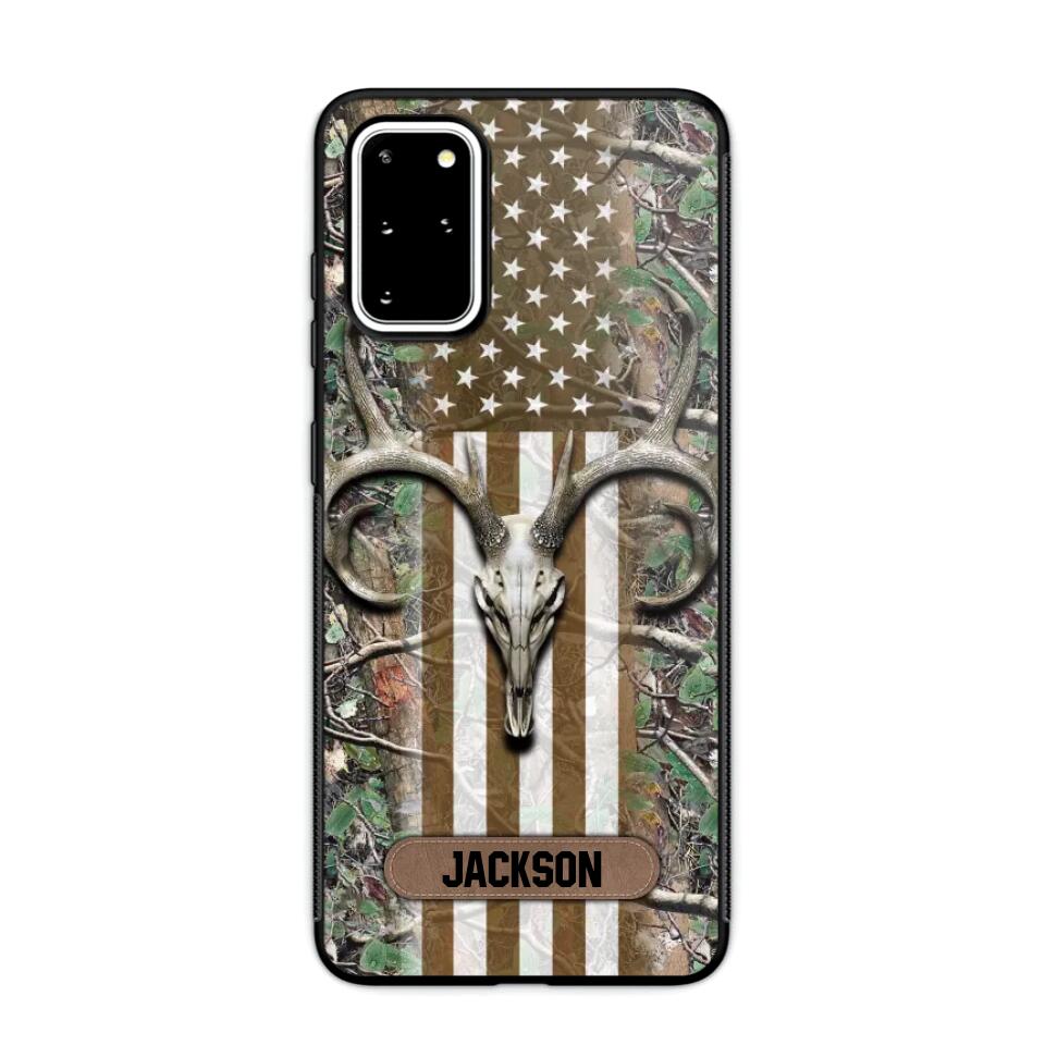 Personalized Deer Hunting Camo Phonecase 3D Printed QTDT2809