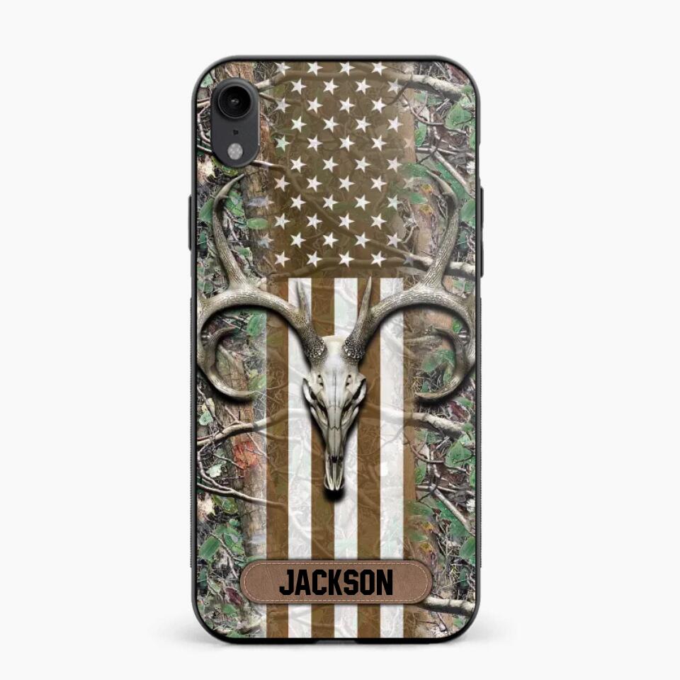 Personalized Deer Hunting Camo Phonecase 3D Printed QTDT2809