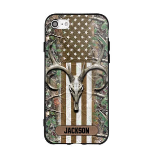 Personalized Deer Hunting Camo Phonecase 3D Printed QTDT2809