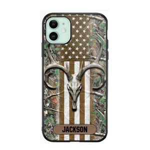 Personalized Deer Hunting Camo Phonecase 3D Printed QTDT2809