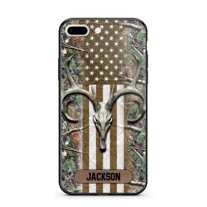 Personalized Deer Hunting Camo Phonecase 3D Printed QTDT2809