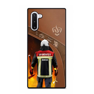 Personalized Netherland Firefighter Phone Case Printed 22SEP-DT29