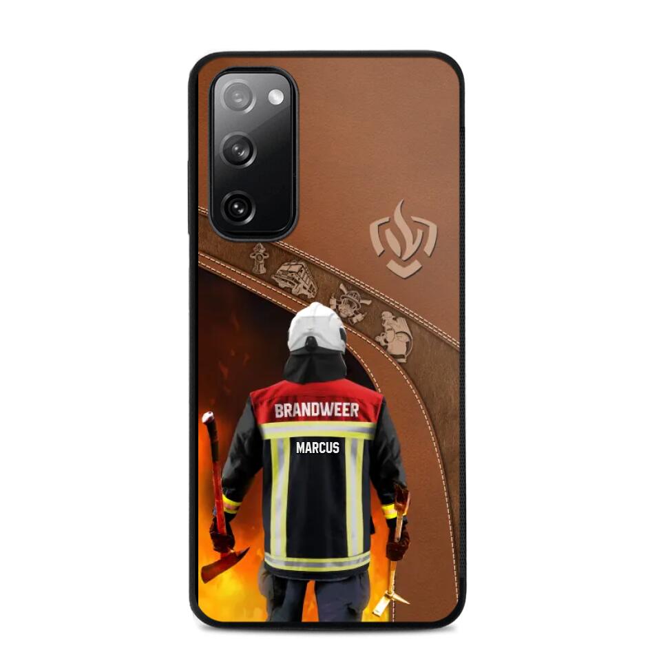 Personalized Netherland Firefighter Phone Case Printed 22SEP-DT29