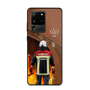 Personalized Netherland Firefighter Phone Case Printed 22SEP-DT29