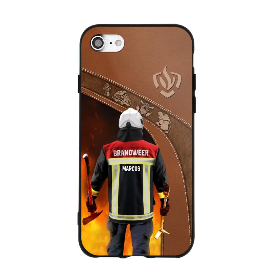 Personalized Netherland Firefighter Phone Case Printed 22SEP-DT29