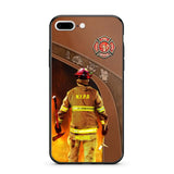 Personalized US Firefighter Phone Case Printed 22SEP-DT29