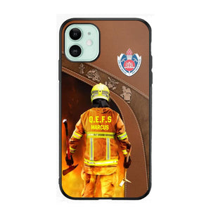 Personalized Australian Firefighter Phone Case Printed 22SEP-DT30