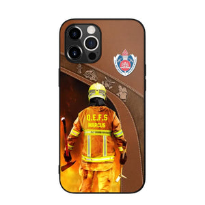 Personalized Australian Firefighter Phone Case Printed 22SEP-DT30