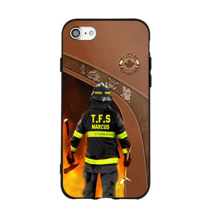 Personalized Canadian Firefighter Phone Case Printed 22SEP-DT30