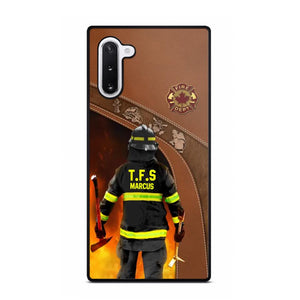 Personalized Canadian Firefighter Phone Case Printed 22SEP-DT30