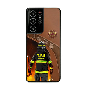 Personalized Canadian Firefighter Phone Case Printed 22SEP-DT30