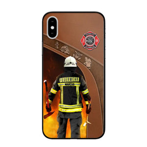 Personalized German Firefighter Phone Case Printed 22SEP-DT30