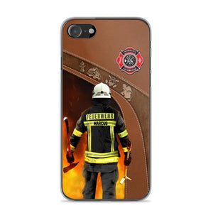 Personalized German Firefighter Phone Case Printed 22SEP-DT30