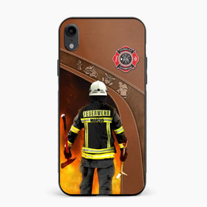 Personalized German Firefighter Phone Case Printed 22SEP-DT30