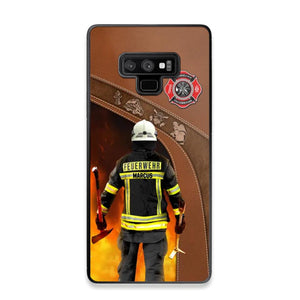 Personalized German Firefighter Phone Case Printed 22SEP-DT30