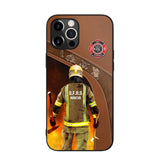 Personalized British Firefighter Phone Case Printed 22SEP-DT30