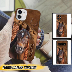 Personalized French Horse Lover Phone Case Printed 22SEP-HQ30