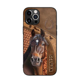 Personalized French Horse Lover Phone Case Printed 22SEP-HQ30