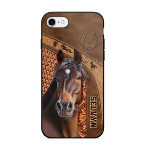 Personalized French Horse Lover Phone Case Printed 22SEP-HQ30