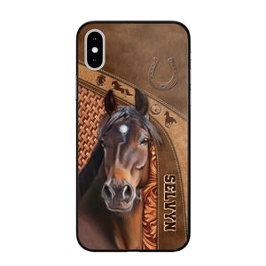 Personalized French Horse Lover Phone Case Printed 22SEP-HQ30