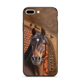 Personalized French Horse Lover Phone Case Printed 22SEP-HQ30