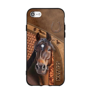 Personalized French Horse Lover Phone Case Printed 22SEP-HQ30