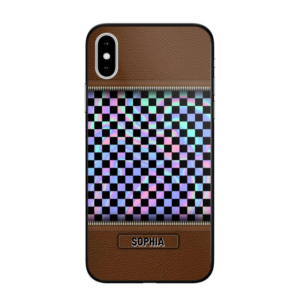 Personalized Racing Girl Phone Case Printed 22OCT-HY03