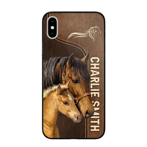 Personalized Horse Lover Phone Case Printed 22OCT-HY05