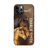 Personalized Horse Lover Phone Case Printed 22OCT-HY05