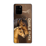 Personalized Horse Lover Phone Case Printed 22OCT-HY05