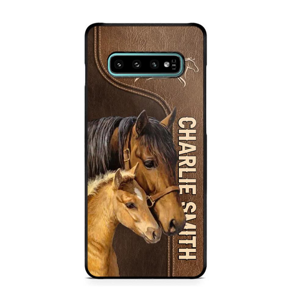 Personalized Horse Lover Phone Case Printed 22OCT-HY05