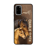 Personalized Horse Lover Phone Case Printed 22OCT-HY05