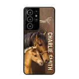 Personalized Horse Lover Phone Case Printed 22OCT-HY05