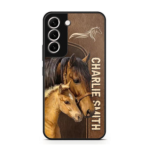 Personalized Horse Lover Phone Case Printed 22OCT-HY05