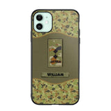 Personalized Australian Veterans/Soldier Camo Phone Case Printed 22OCT-HY05