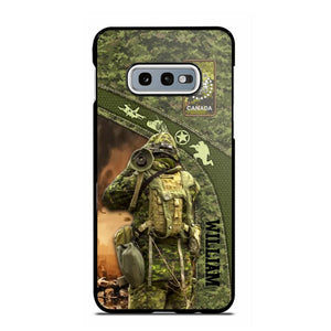 Personalized Canadian Veterans/Soldier Camo Phone Case Printed 22OCT-HQ05