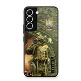 Personalized Canadian Veterans/Soldier Camo Phone Case Printed 22OCT-HQ05