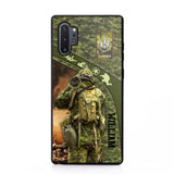 Personalized Canadian Veterans/Soldier Camo Phone Case Printed 22OCT-HQ05