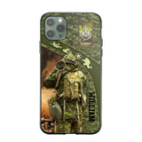 Personalized Canadian Veterans/Soldier Camo Phone Case Printed 22OCT-HQ05