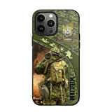 Personalized Canadian Veterans/Soldier Camo Phone Case Printed 22OCT-HQ05