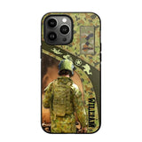 Personalized Australian Veterans/Soldier Camo Phone Case Printed 22OCT-HQ05