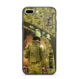 Personalized Australian Veterans/Soldier Camo Phone Case Printed 22OCT-HQ05