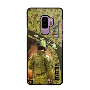 Personalized Australian Veterans/Soldier Camo Phone Case Printed 22OCT-HQ05