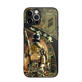 Personalized German Veterans/Soldier Camo Phone Case Printed 22OCT-HQ05