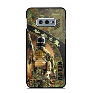 Personalized German Veterans/Soldier Camo Phone Case Printed 22OCT-HQ05